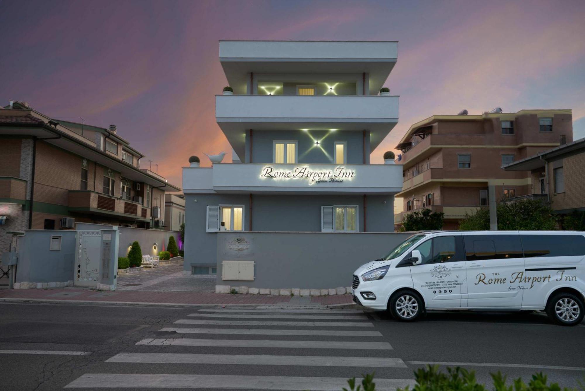 Rome Airport Inn Fiumicino Bagian luar foto